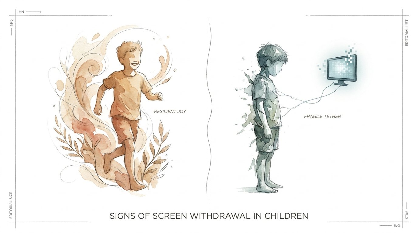 Signs Of Screen Withdrawal In Children