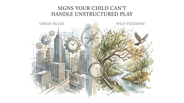 Signs Your Child Can't Handle Unstructured Play