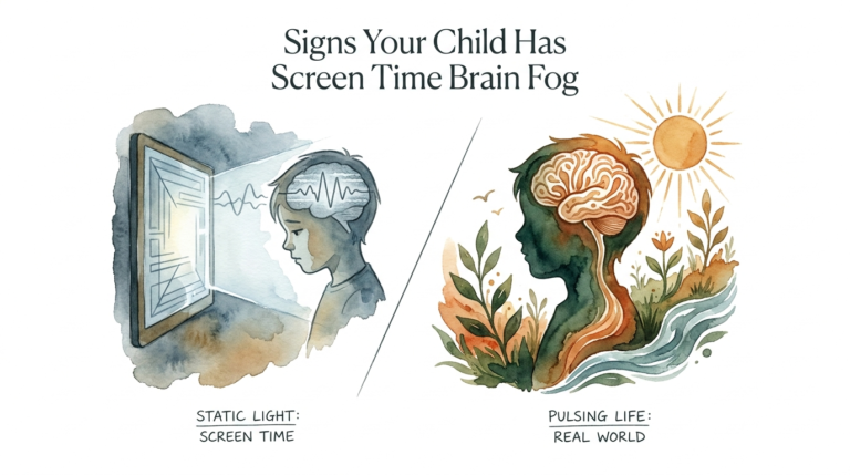 Signs Your Child Has Screen Time Brain Fog