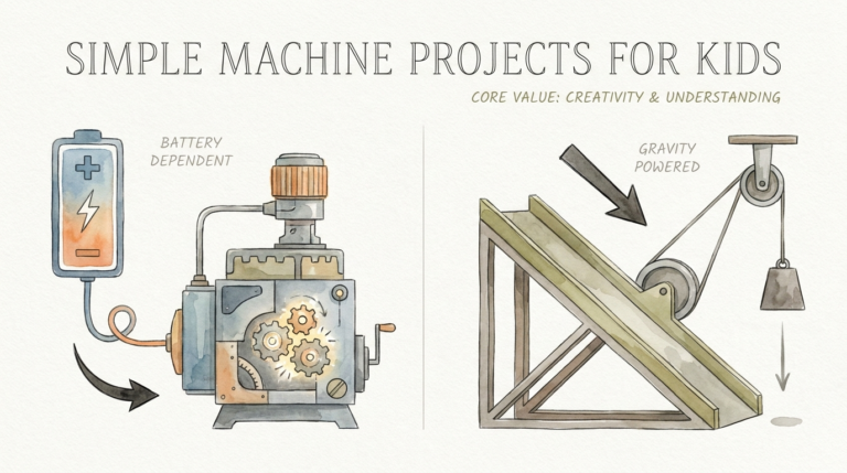 Simple Machine Projects For Kids