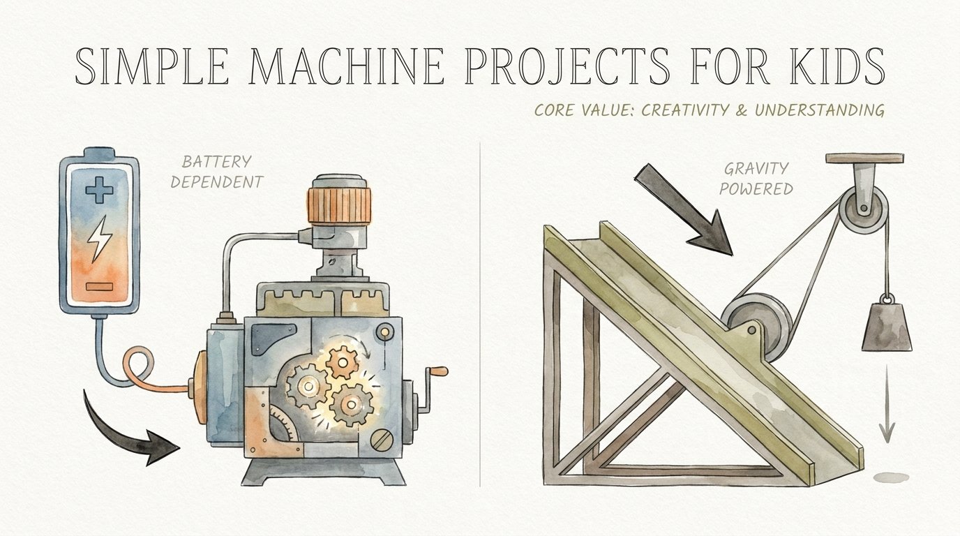 Simple Machine Projects For Kids
