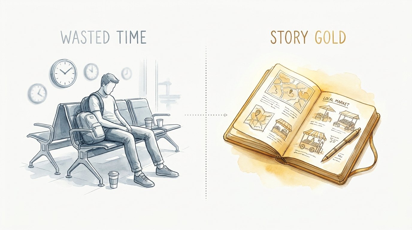 Travel Journal Prompts For Long Layovers