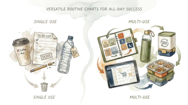Versatile Routine Charts For All-day Success