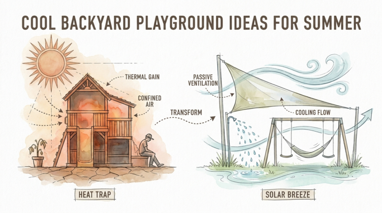 Cool Backyard Playground Ideas For Summer