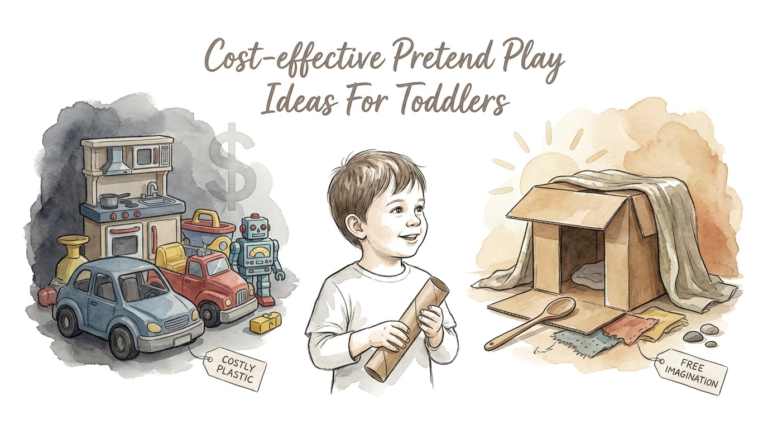 Cost-effective Pretend Play Ideas For Toddlers