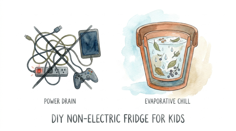 Diy Non-electric Fridge For Kids