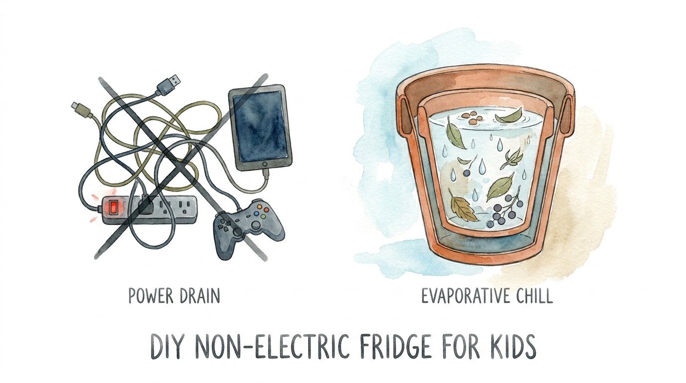 Diy Non-electric Fridge For Kids