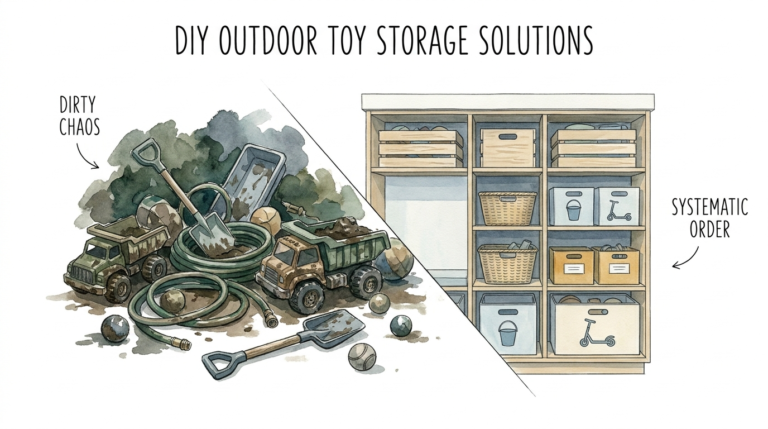 Diy Outdoor Toy Storage Solutions