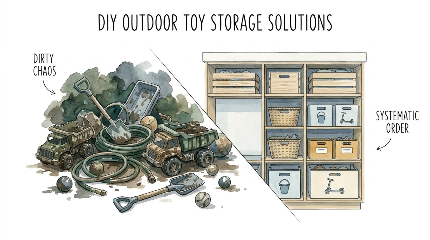 Diy Outdoor Toy Storage Solutions