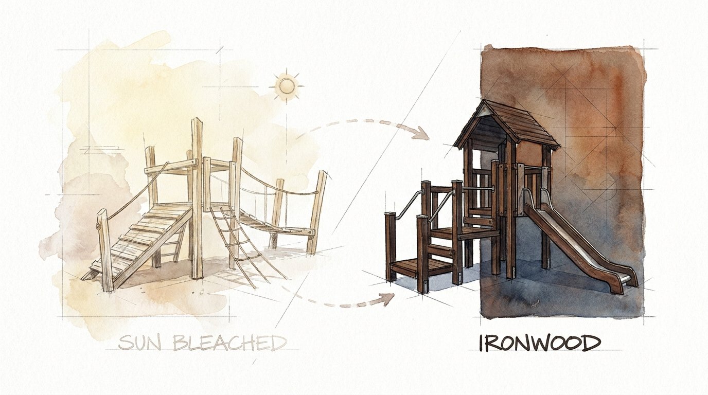 Durable Diy Backyard Playground Materials