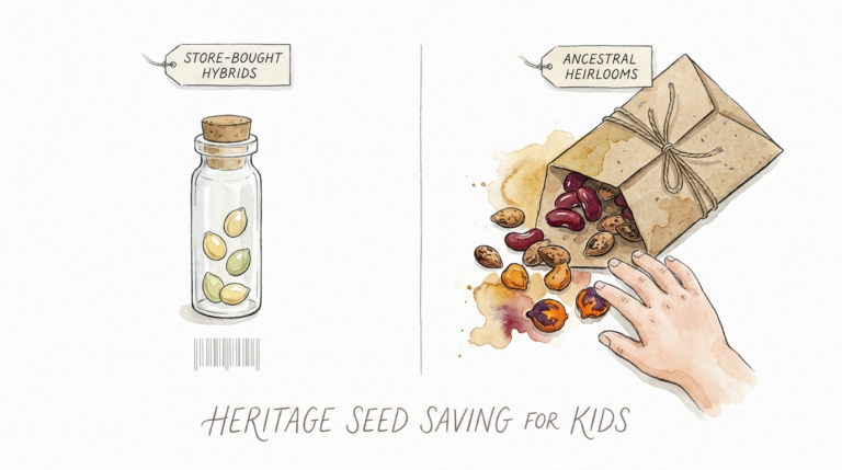 Heritage Seed Saving For Kids