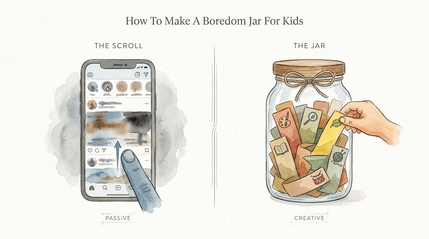 How To Make A Boredom Jar For Kids