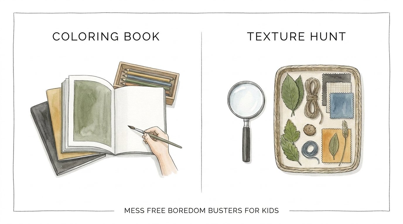 Mess Free Boredom Busters For Kids