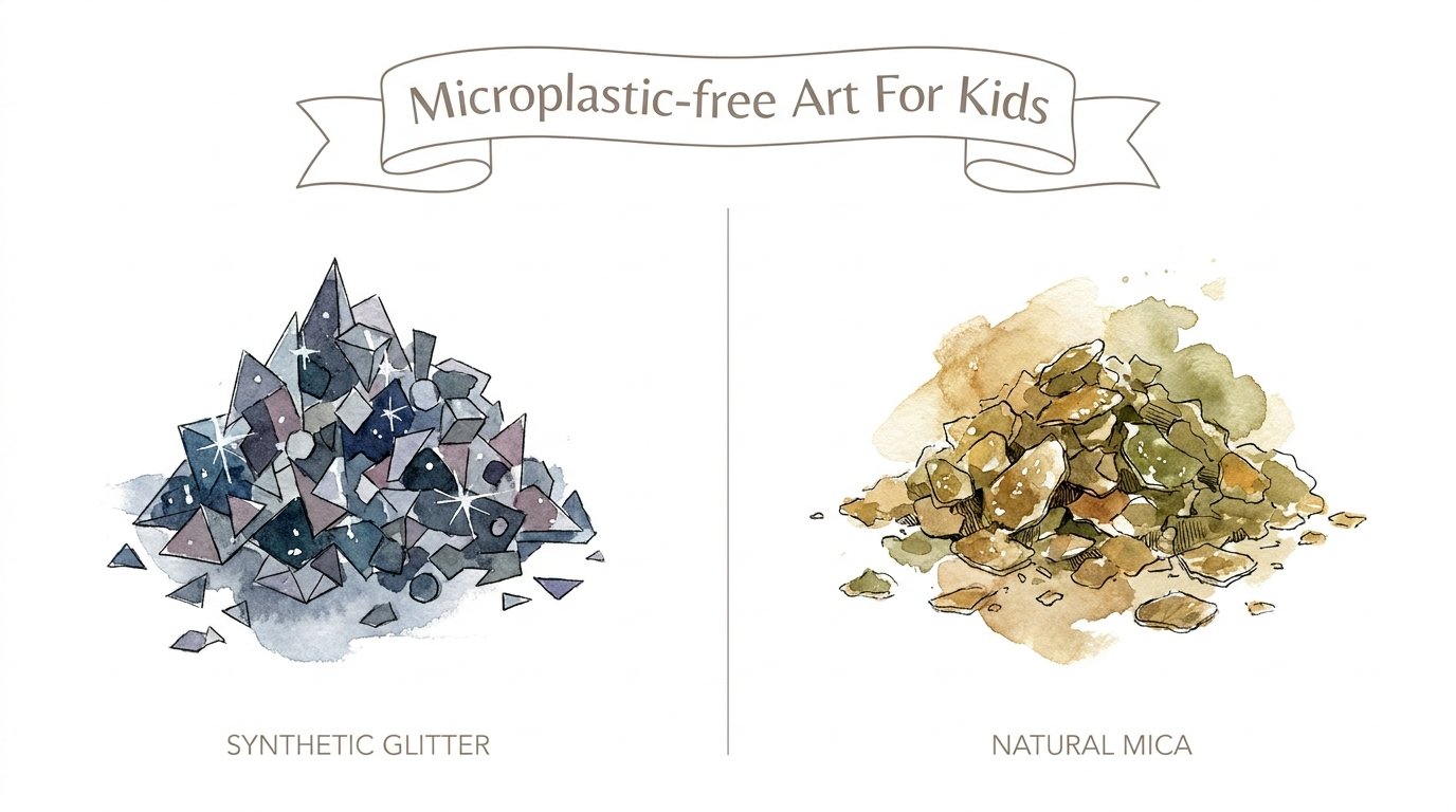 Microplastic-free Art For Kids
