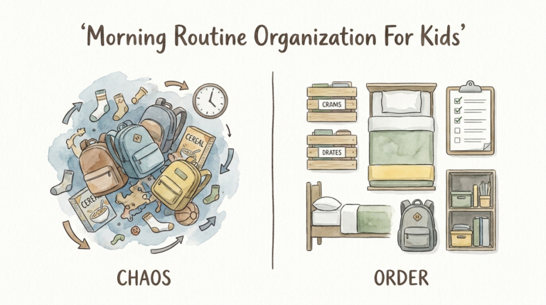 Morning Routine Organization For Kids