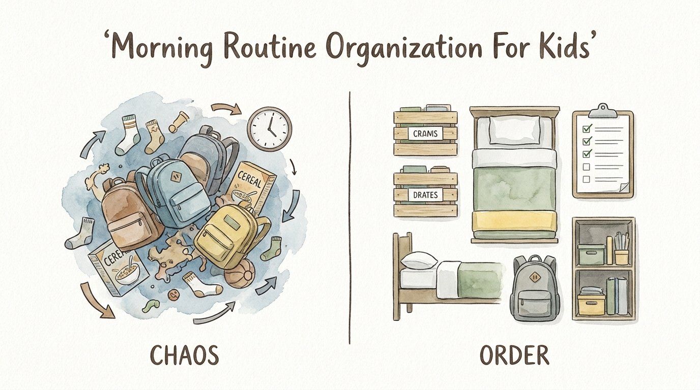 Morning Routine Organization For Kids
