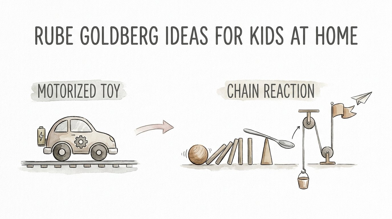 Rube Goldberg Ideas For Kids At Home