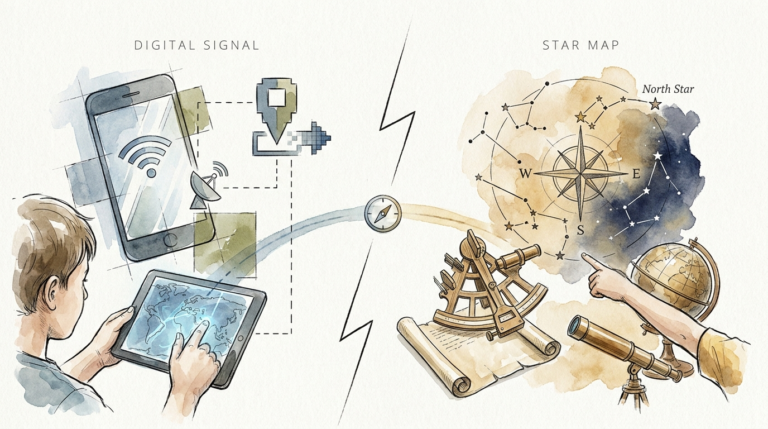 Teaching Kids Star Navigation