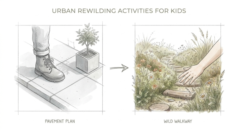 Urban Rewilding Activities For Kids