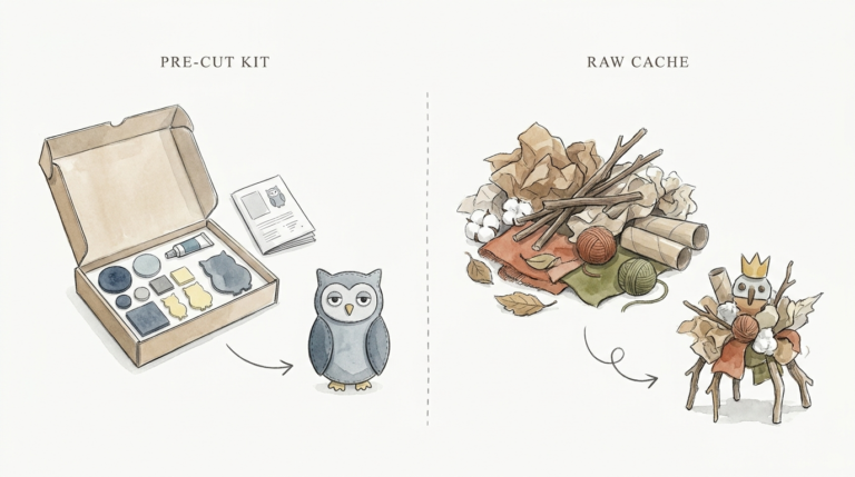 Why Craft Kits Stifle Child Creativity