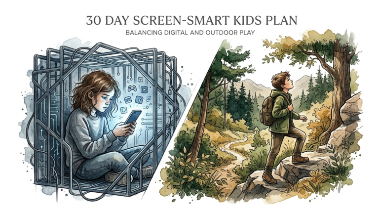 30 day screen-smart kids plan