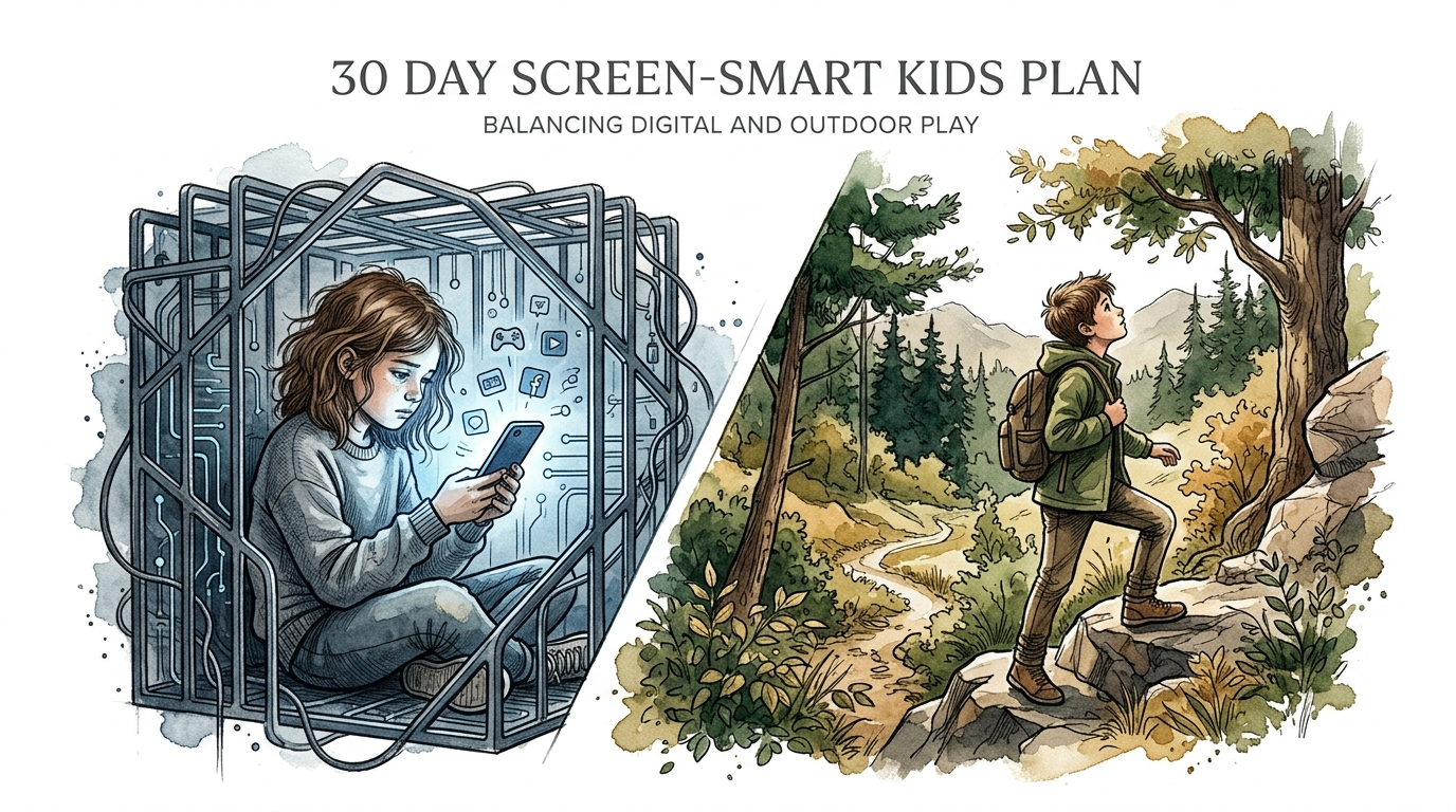 30 day screen-smart kids plan