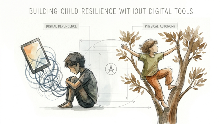 Building Child Resilience Without Digital Tools