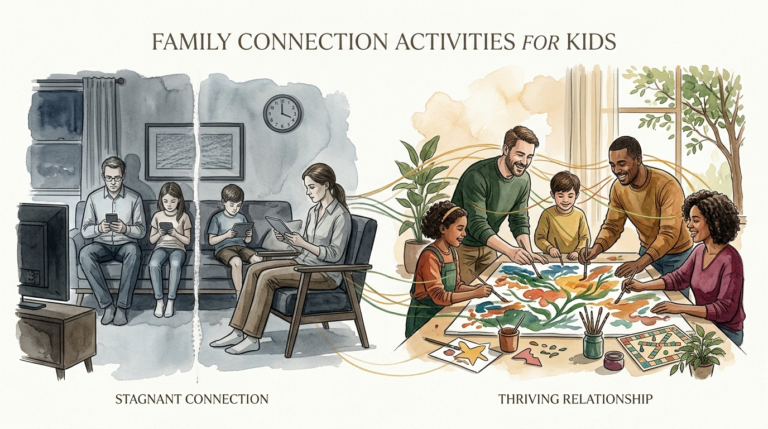 family connection activities for kids