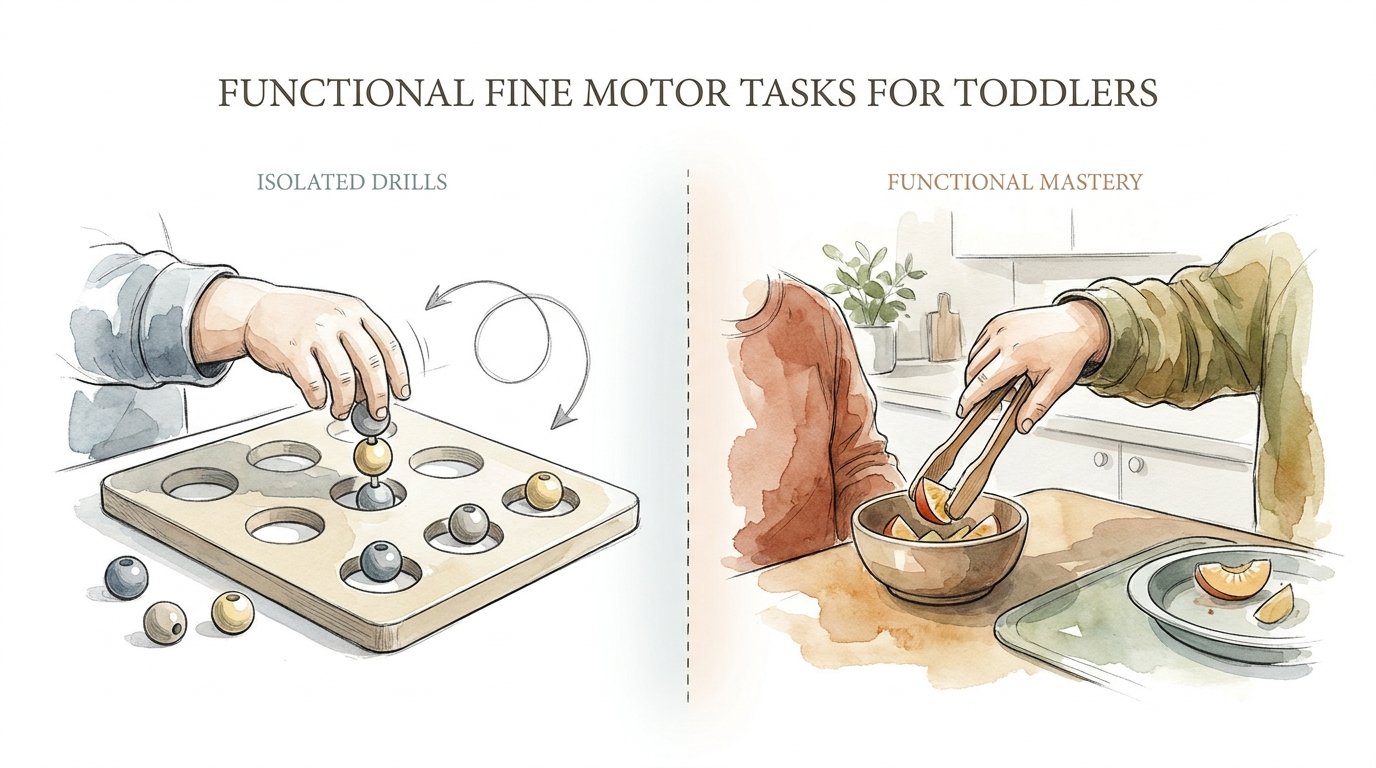 Functional Fine Motor Tasks For Toddlers