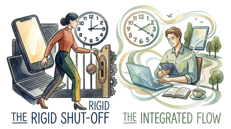 healthy screen time schedule