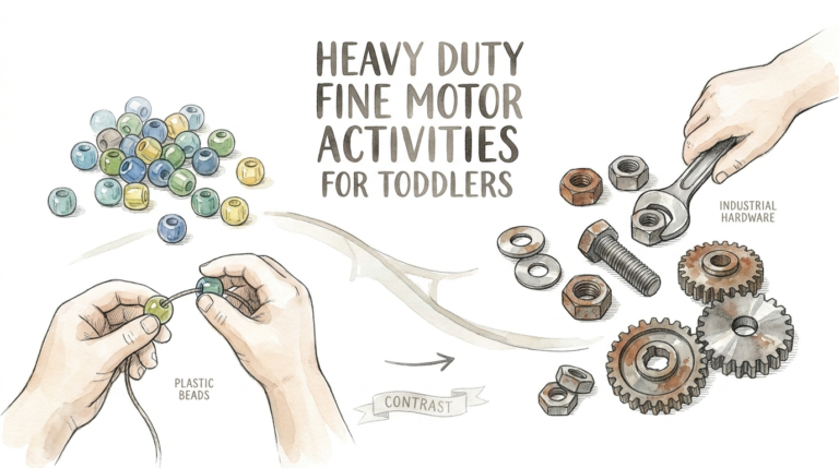 Heavy Duty Fine Motor Activities For Toddlers
