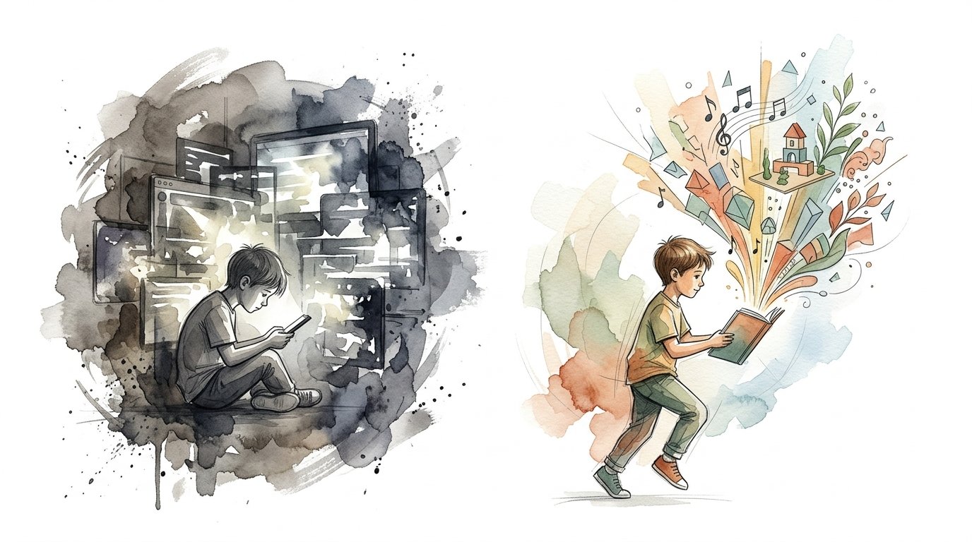 how to reduce kids screen time
