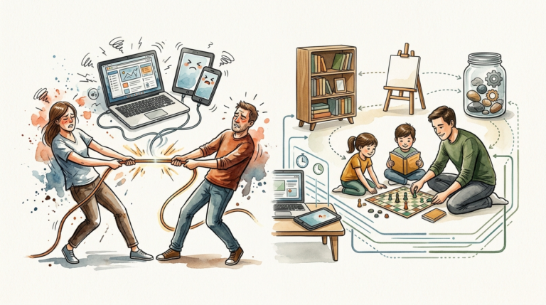 how to reduce screen time for kids