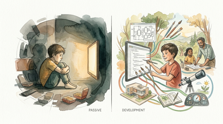 kids screen time poster