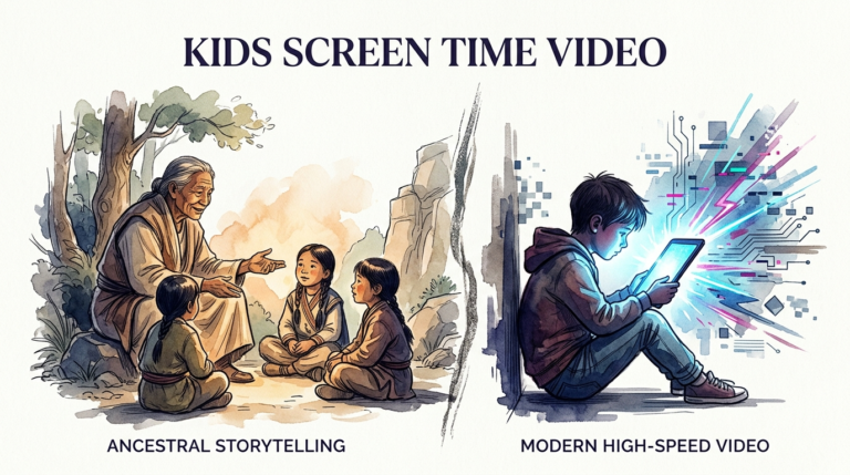 kids screen time video
