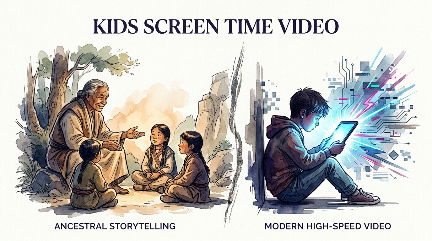 kids screen time video