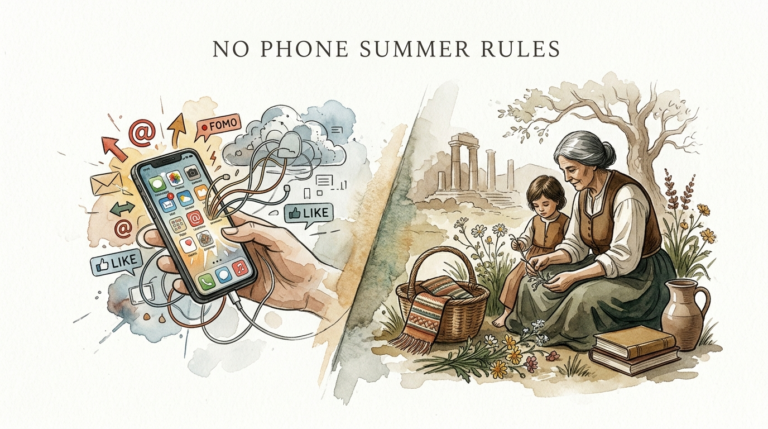 no phone summer rules