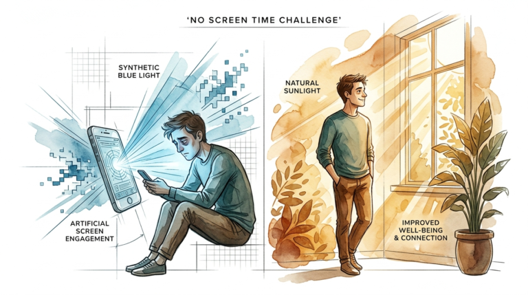 no screen time challenge