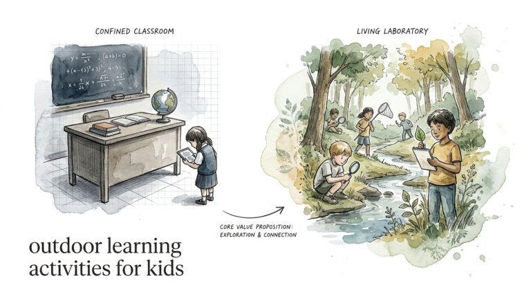 outdoor learning activities for kids