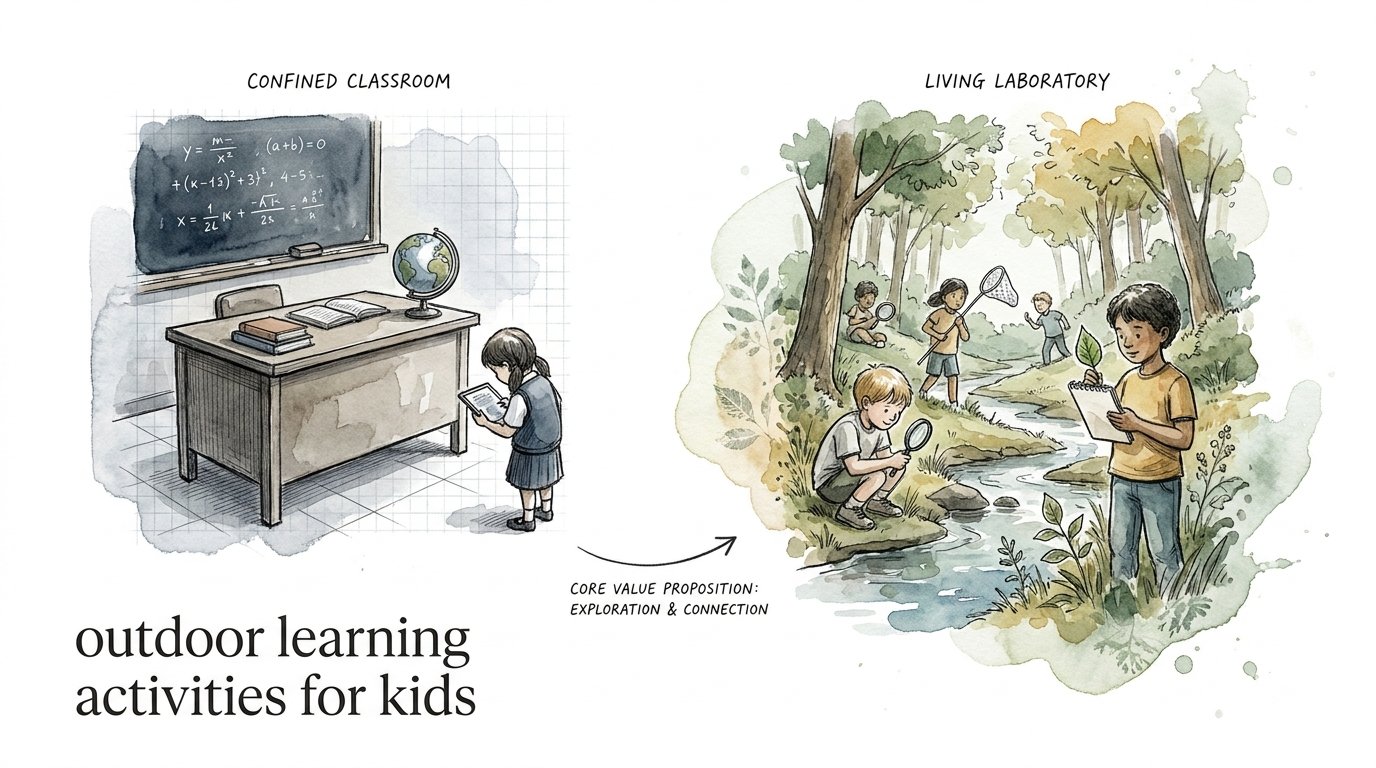 outdoor learning activities for kids