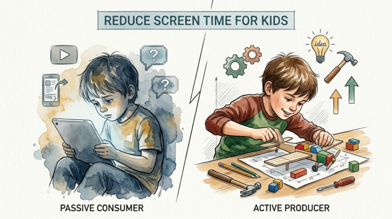 reduce screen time for kids
