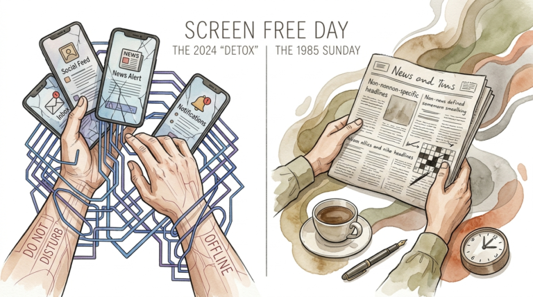 screen free day