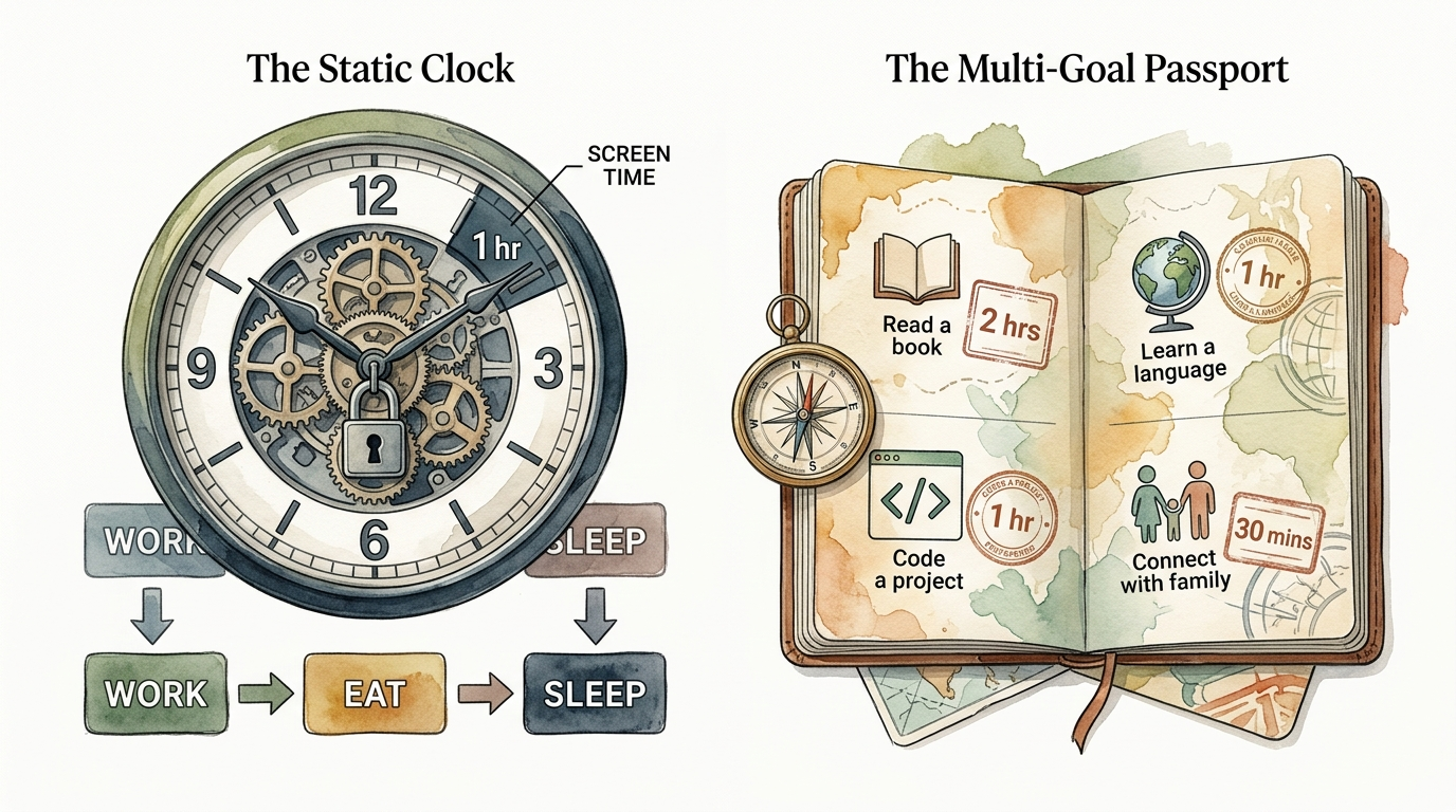 screen time chart