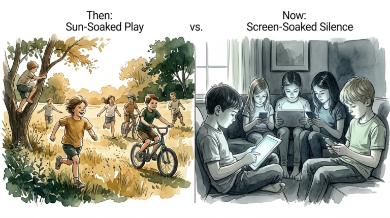 screen time for kids poster
