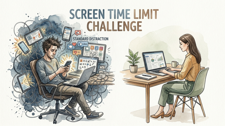 screen time limit challenge