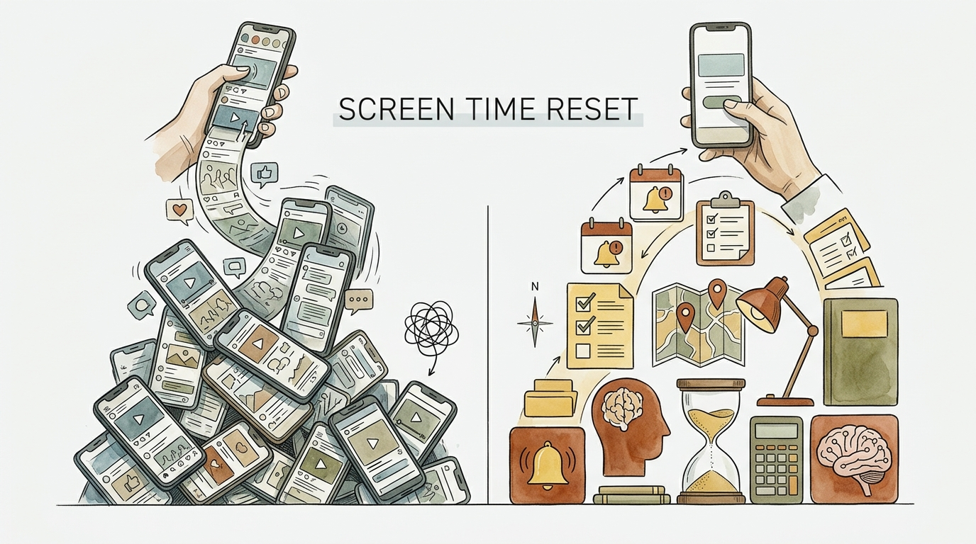 screen time reset