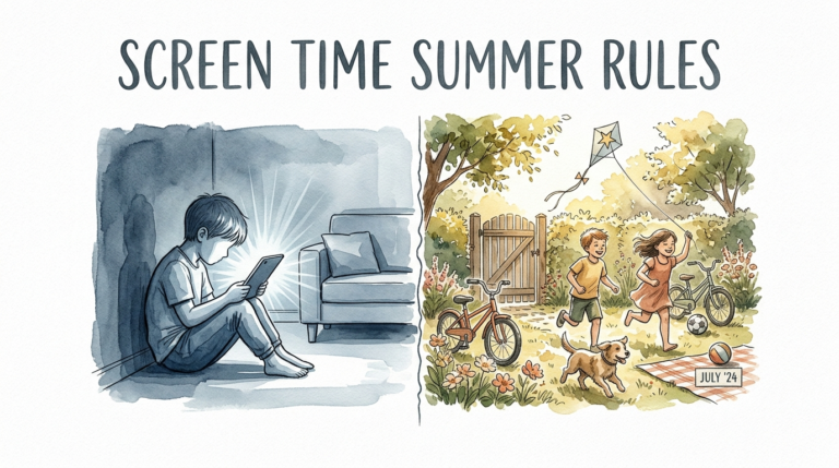 screen time summer rules