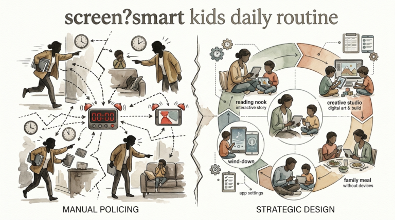 screen?smart kids daily routine