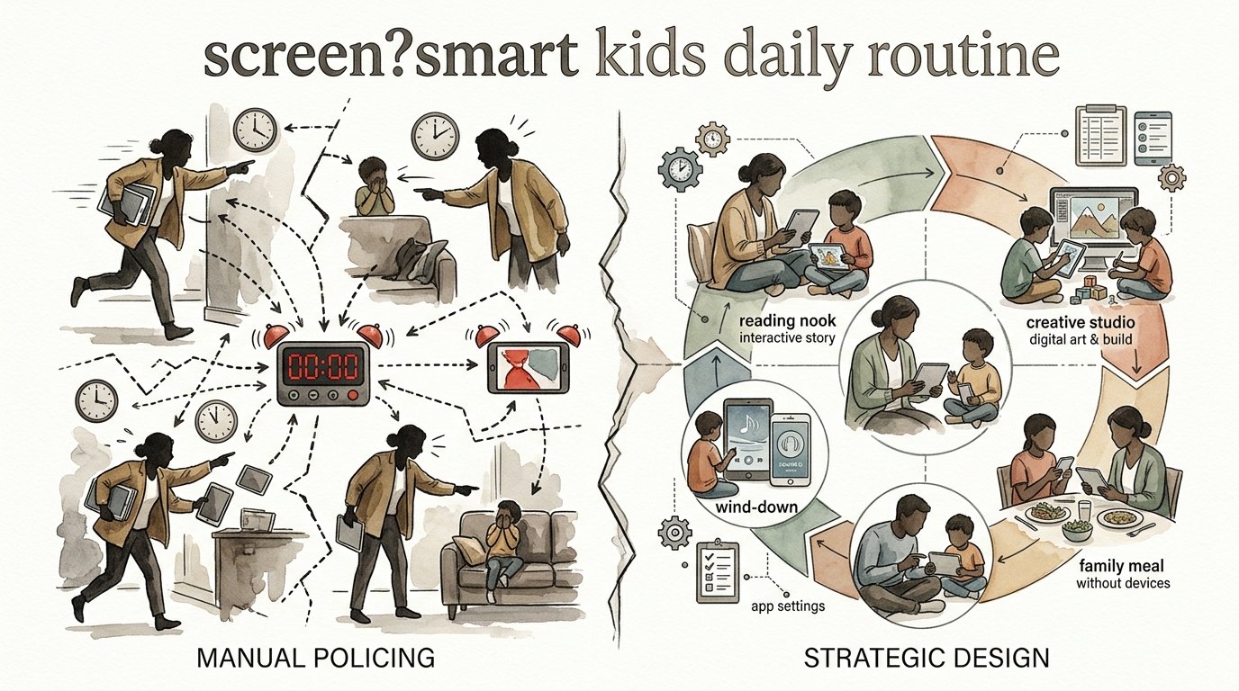 screen?smart kids daily routine