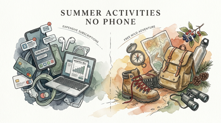 summer activities no phone